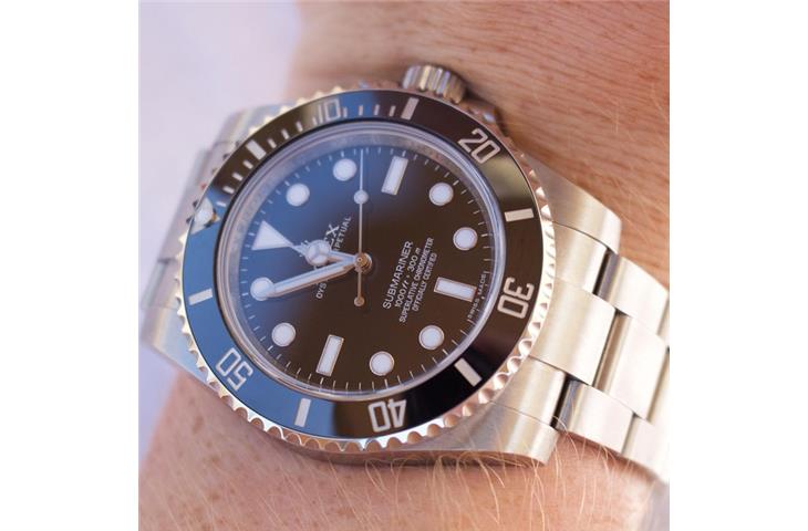 rolex submariner blue gold