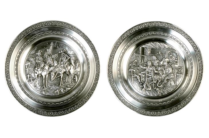 pure silver plate