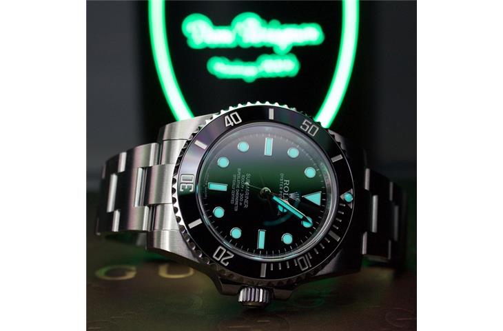 rolex submariner blue gold